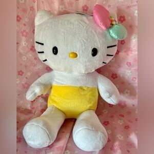 Build a Bear Sanrio Spring Gingham Hello Kitty Plush SCENTED Strawberry